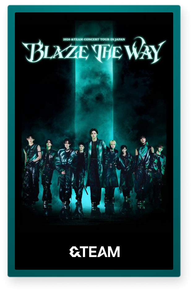 2026 &TEAM CONCERT TOUR 'BLAZE THE WAY' in JAPAN』 公演記念Weverse