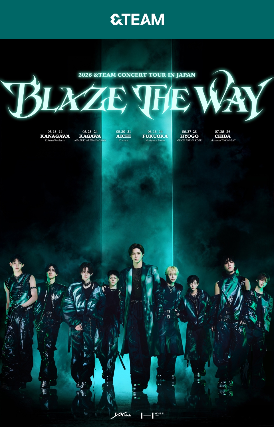 &TEAM BtL ショケ特典 2026 &TEAM CONCERT TOUR 'BLAZE THE WAY' in JAPAN』 公演記念Weverse
